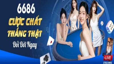 6686 Casino - Sân chơi cá cược đình đám được nhiều bet thủ lựa chọn